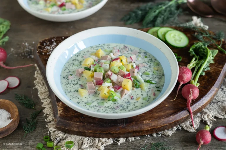 Okroschka russe - soupe froide pour l'été
