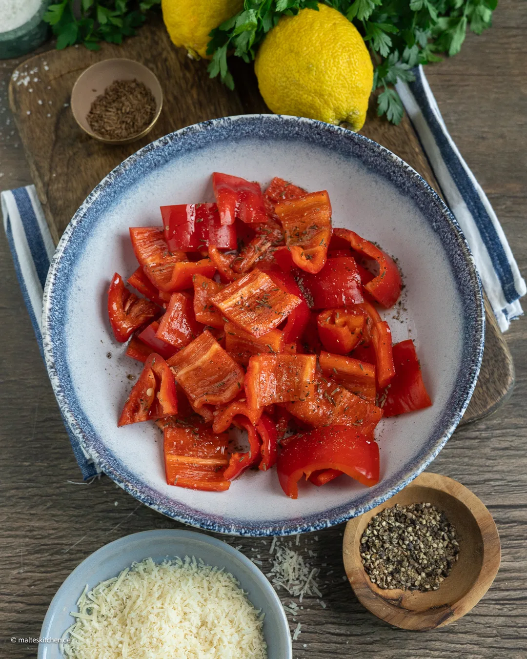 Paprika pour le risotto
