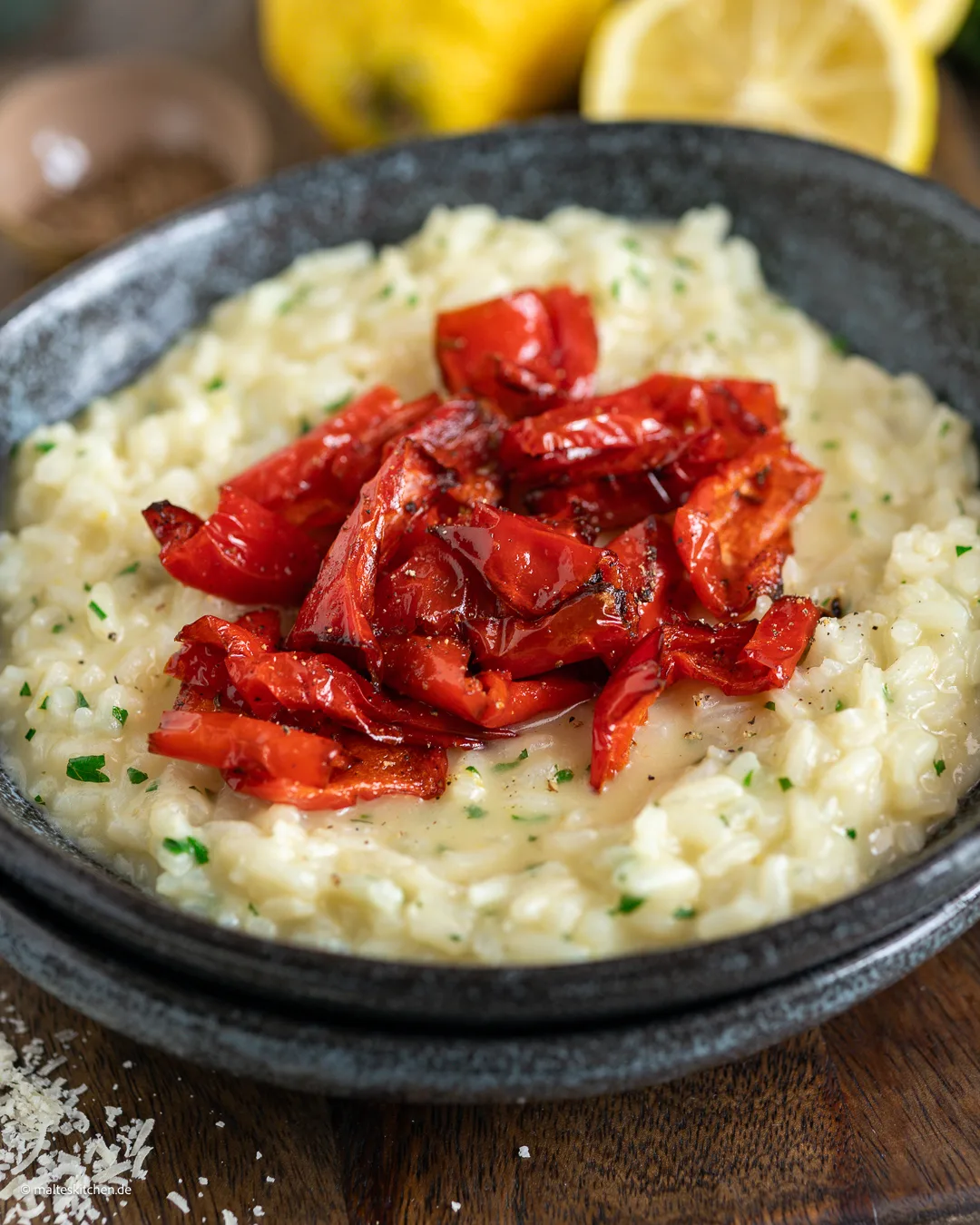 Risotto au citron pour l'été