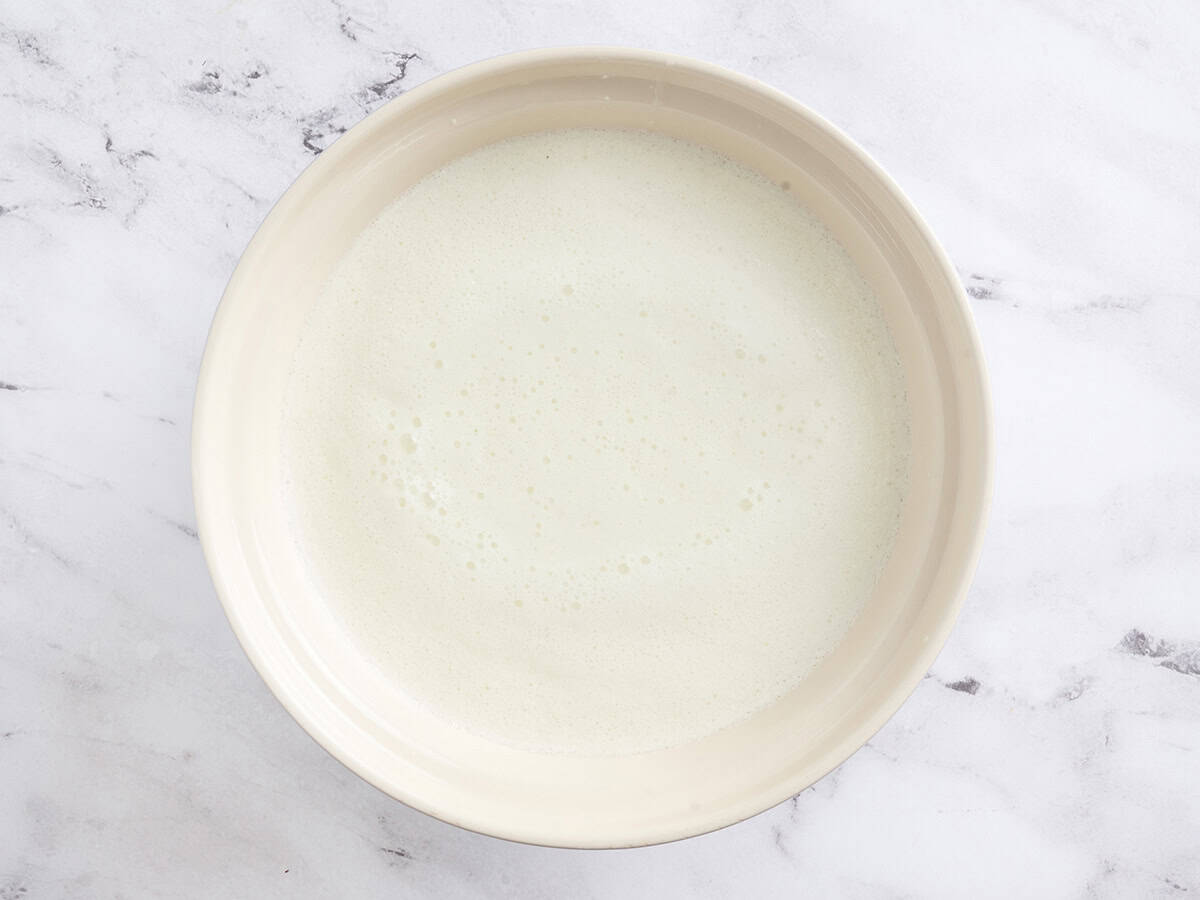 Terminé la limonade brésilienne dans un bol.