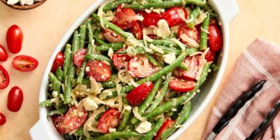 Salade de haricots verts