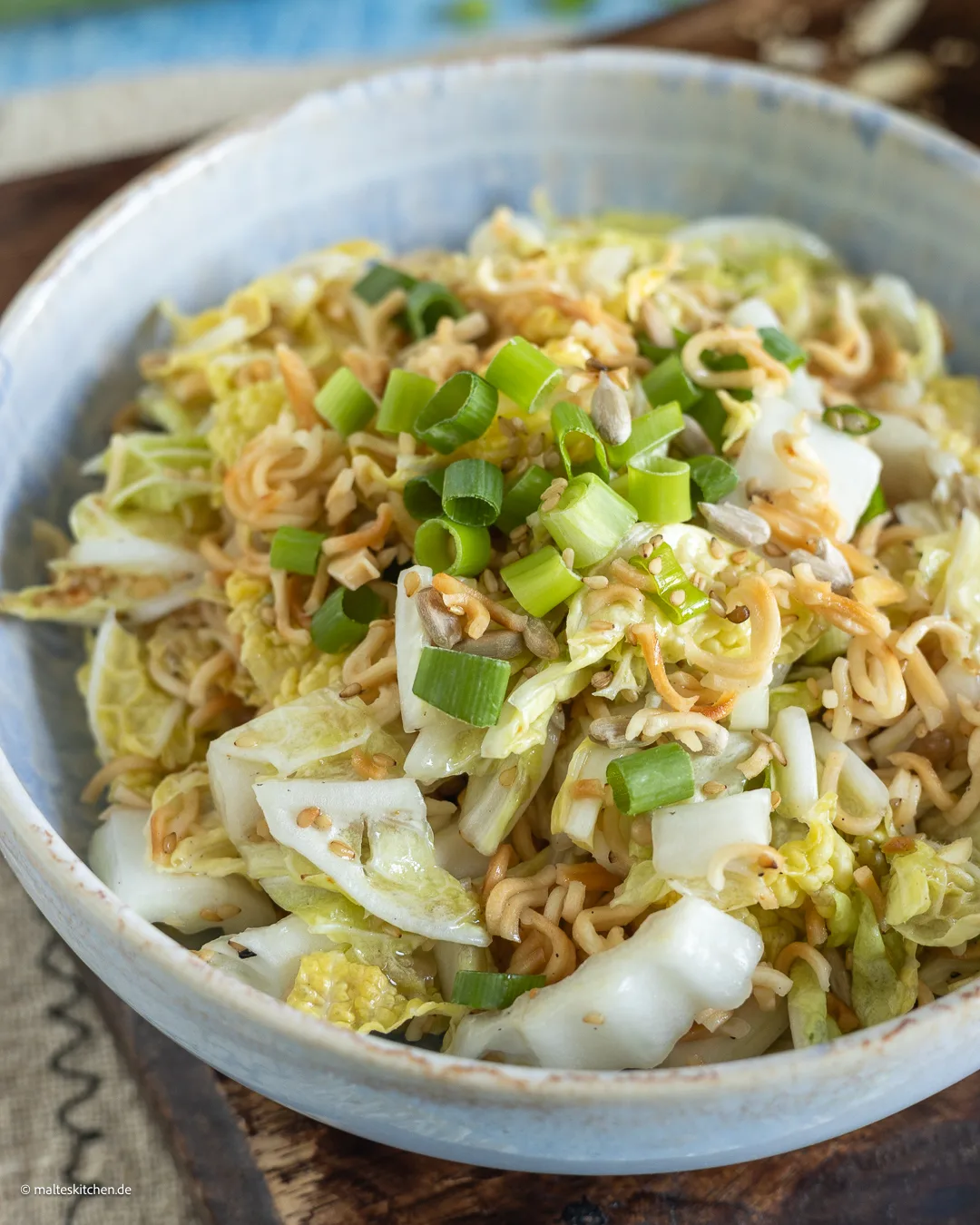 Salade de miam miam avec chou