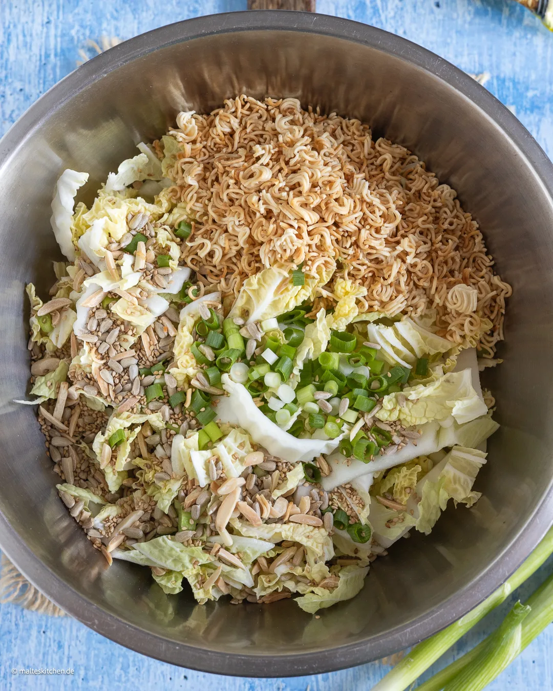 Ingrédients yum yum salade