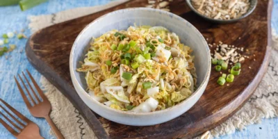 Salade miam miam avec chou chinois | Croquant, épicé, frais