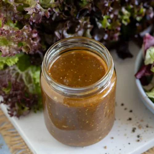 Vinaigrette balsamique rapide pour les salades de feuilles