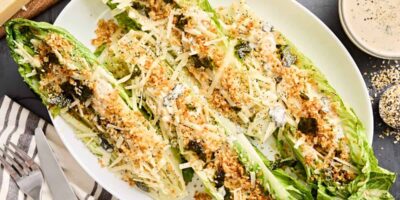 Salade de romaine grillée