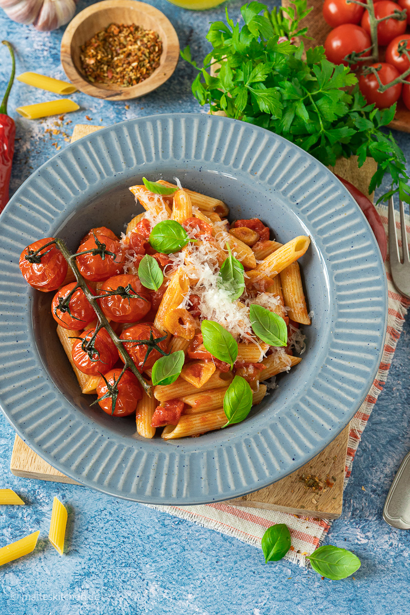 Penne tout arrabbiata