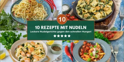 10 plats de pâtes ingénieux contre la faim rapide