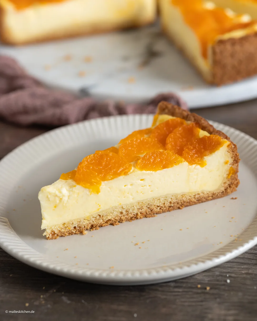 Gâteau de mandarine