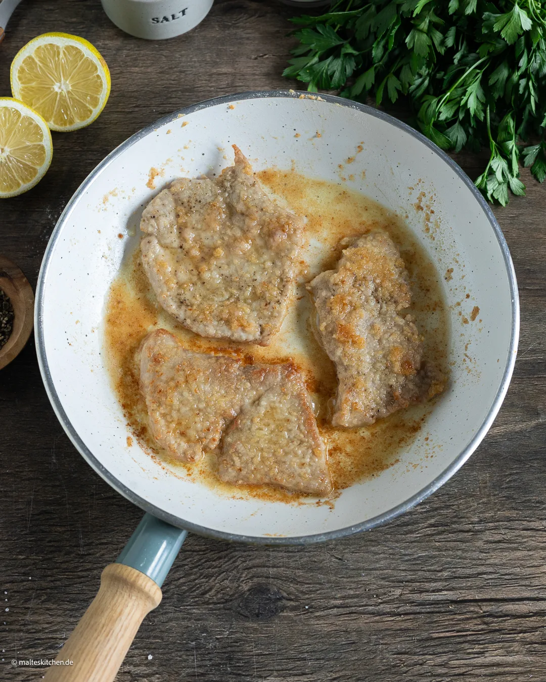 Faire frire le schnitzel