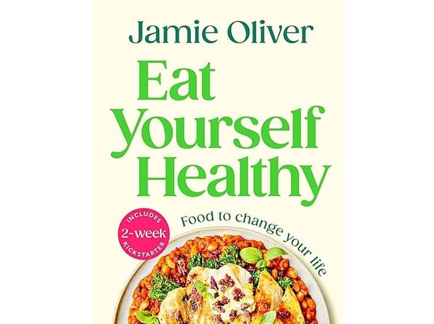 La couverture du livre de cuisine de Jamie Oliver «Eat Yourself Healthy»