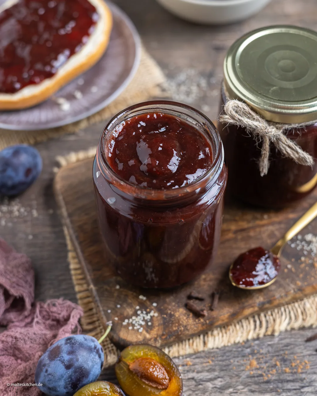 Plum Jam fait maison