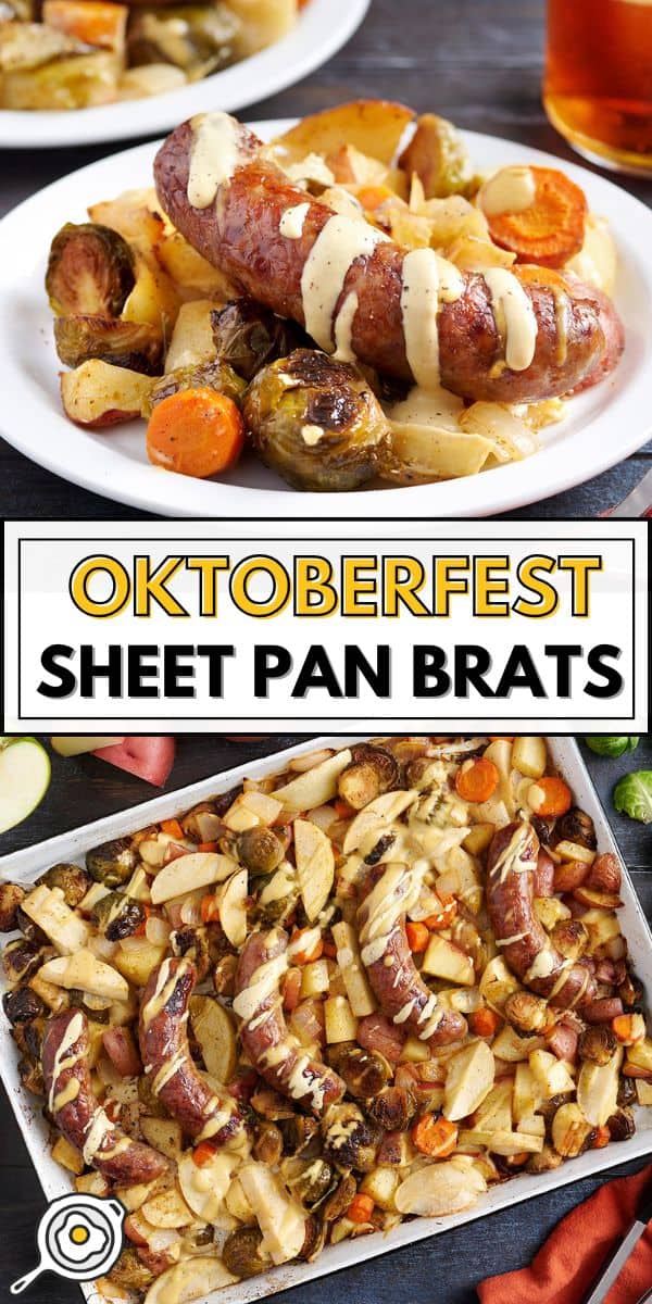 Oktoberfest Sheet Pan Brats Brats Image