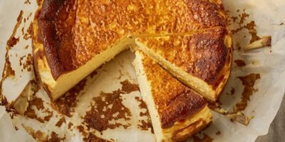 Recette de cheesecake de style basque de Raymond Blanc