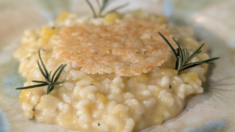 Risotto à la courge de noyer bus de Rachel Allen: Aujourd'hui