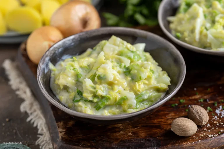 Chou de Milan simple à la crème et à la crème | délicieux plat d'accompagnement