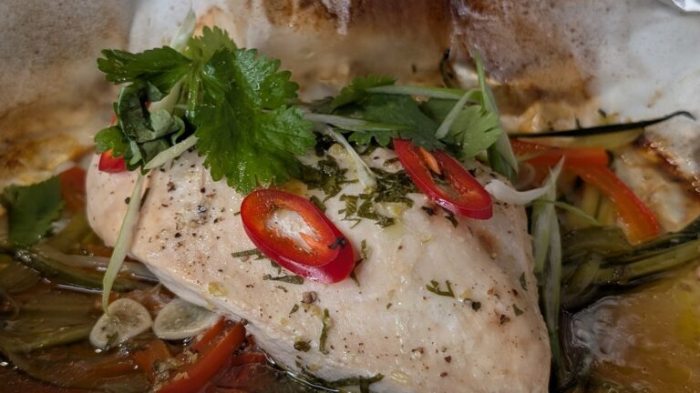 Poulet cuit au four au chili et au miel de Wade : Aujourd'hui