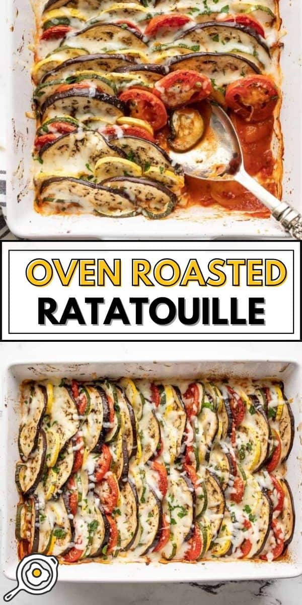 image de broche de ratatouille rôtie au four