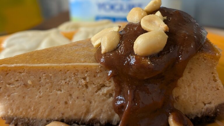 Cheesecake au beurre de cacahuète d'Eunice Power