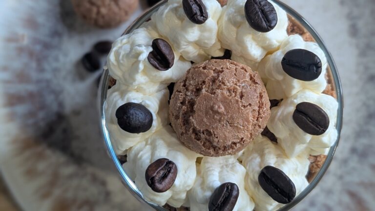 Panna cotta al caffè & amaretti de Max Bagliani : Aujourd'hui