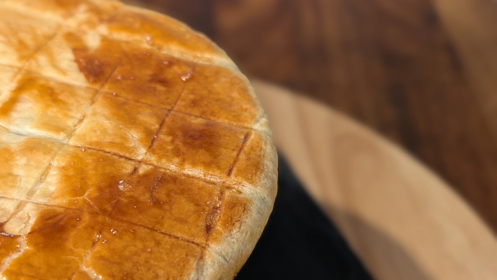 La riche tarte aux pommes de terre au boudin noir d'hiver de Kevin Dundon