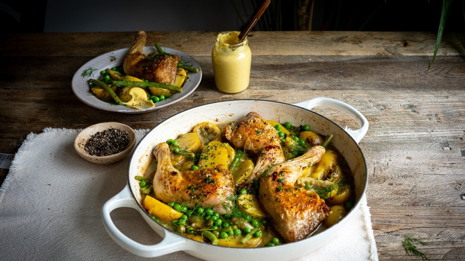 Recettes en temps réel de Donal : poulet rôti et sauce instantanée