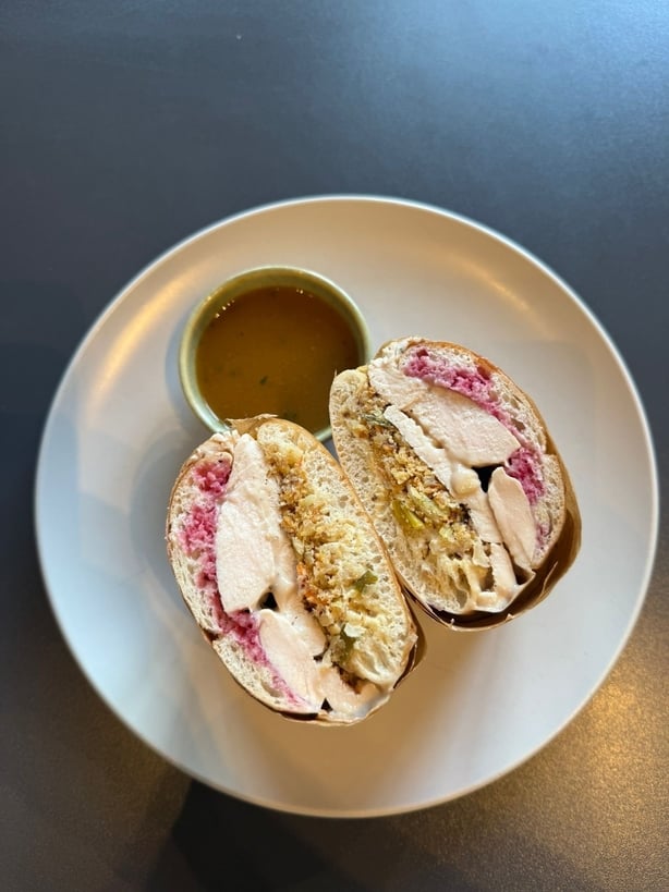 Un sandwich de Noël