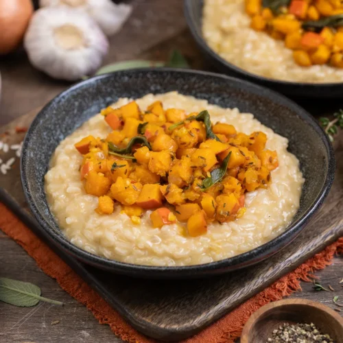 Risotto de potiron à la sauge