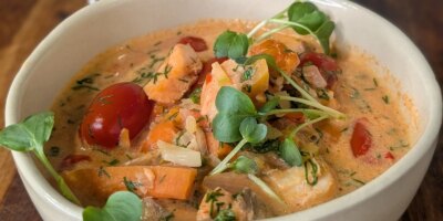 Chaudrée de fruits de mer de Trisha