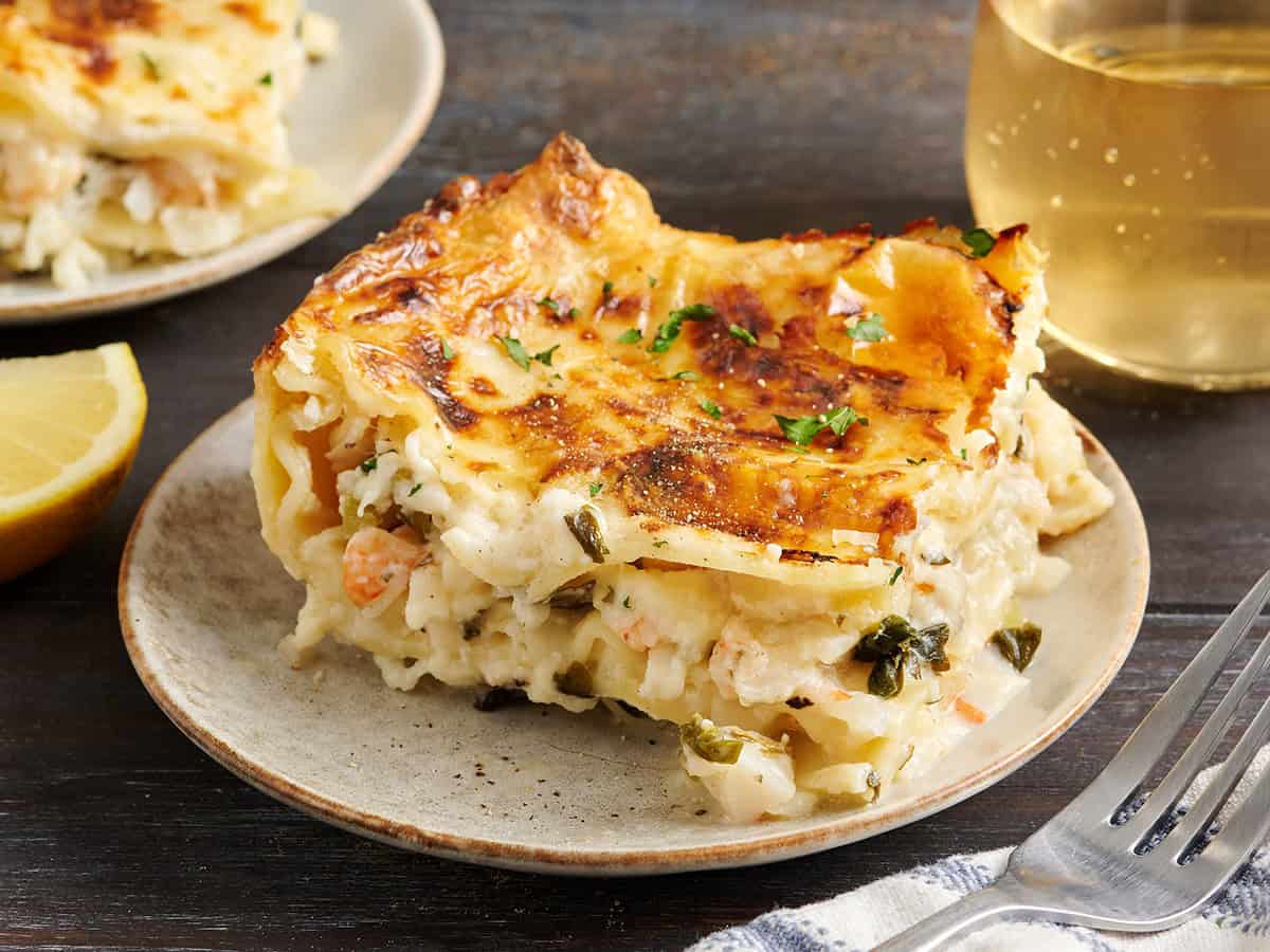 Lasagne aux fruits de mer