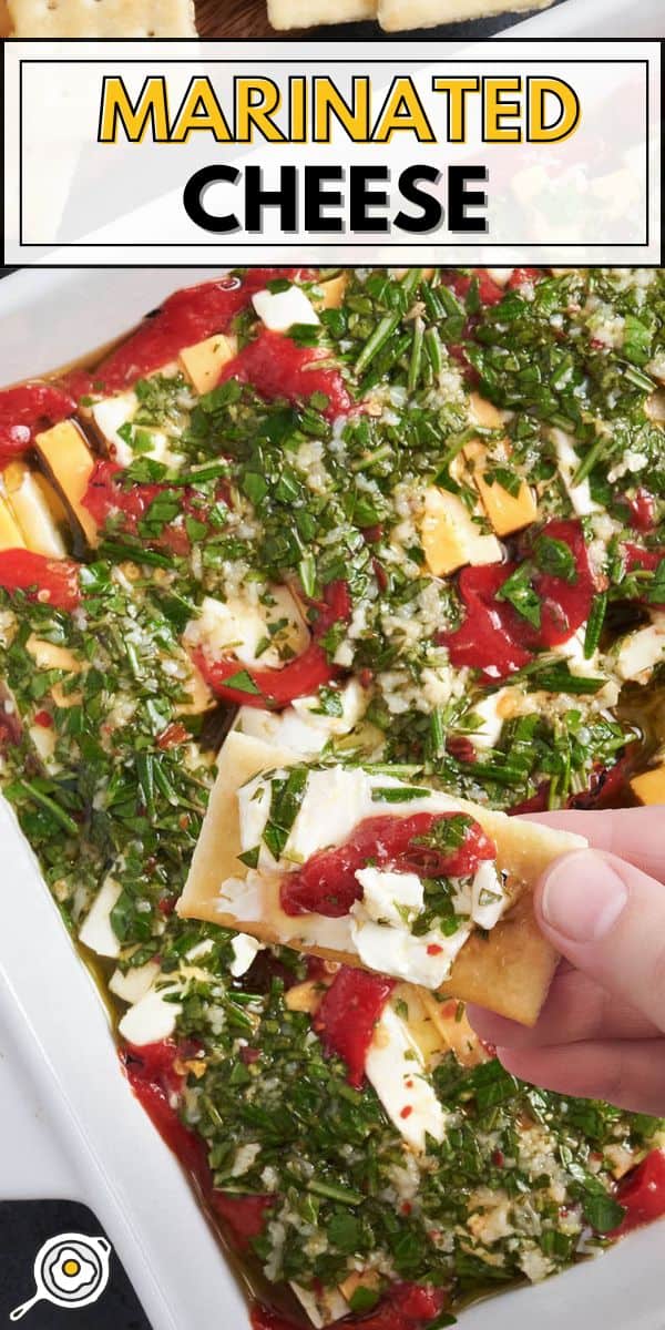 image d'épingle au fromage mariné