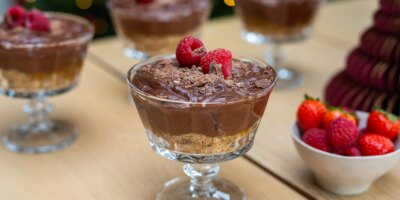 Le Noël asiatique d'Eva Pau : caramel de soja & mousse au chocolat