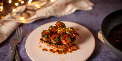 Noël avec Mark Moriarty : pétoncles 'Pil Pil' sur toast