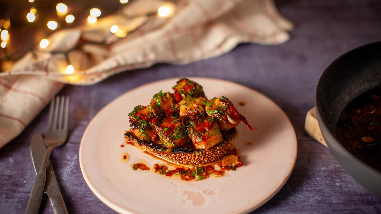 Noël avec Mark Moriarty : pétoncles 'Pil Pil' sur toast