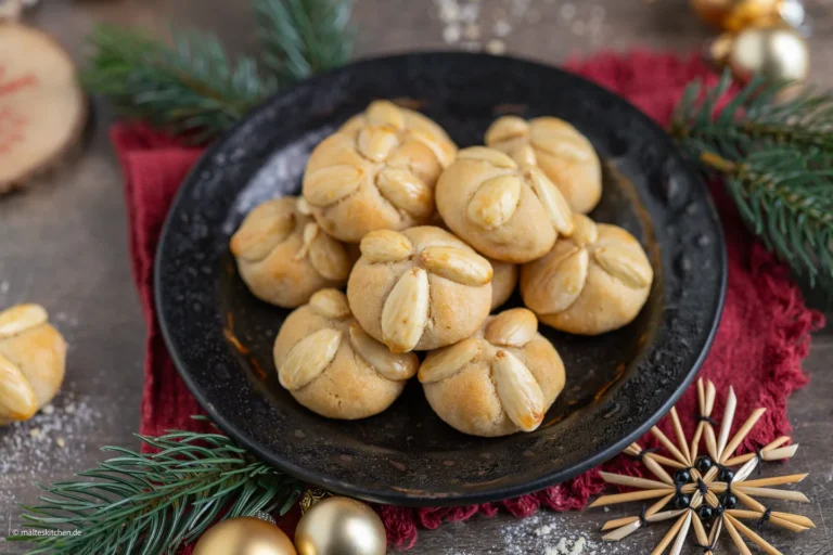 Bethmännchen à la pâte d'amande et aux amandes | La recette de grand-mère