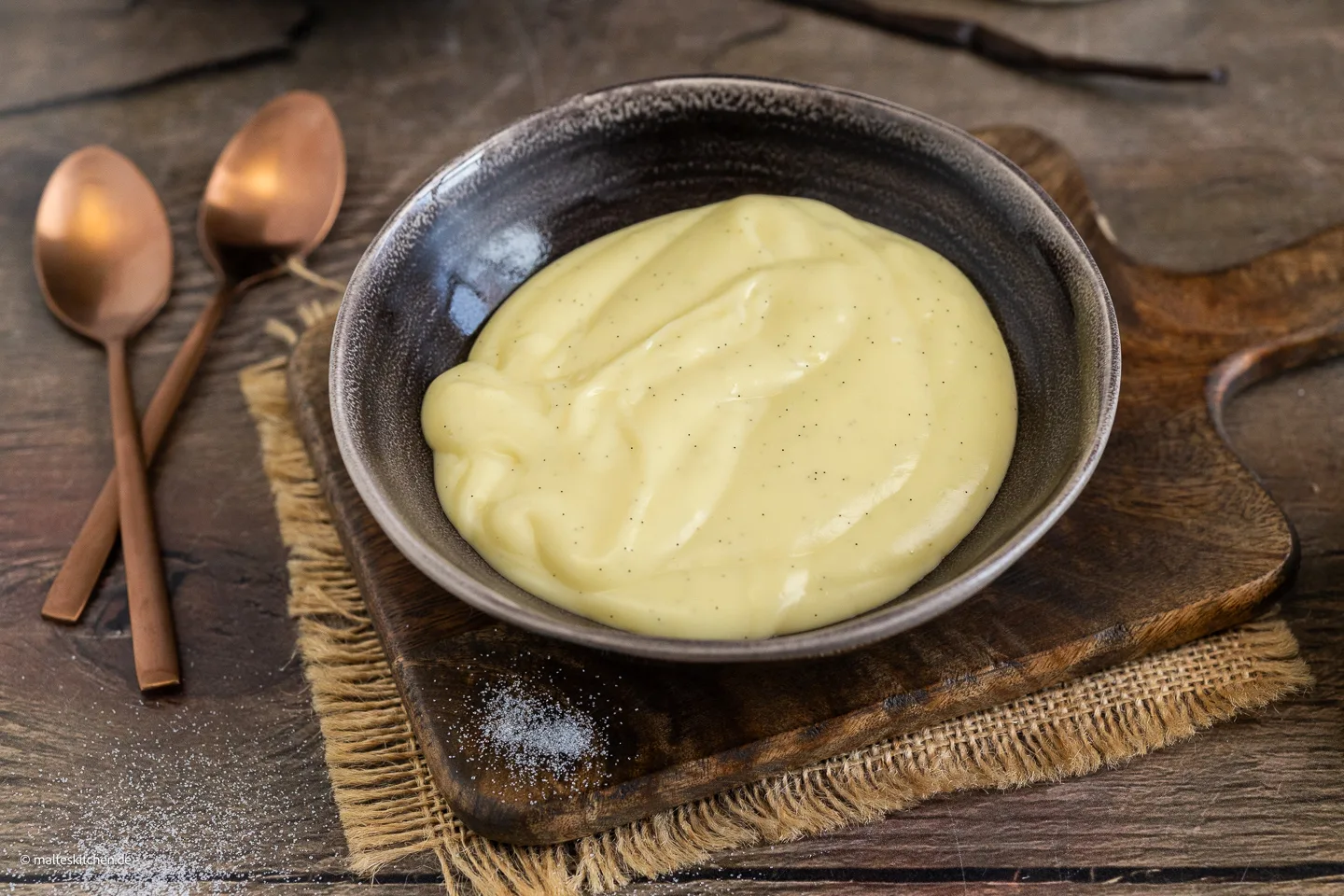 Le meilleur pudding à la vanille de maman - si facile à préparer !