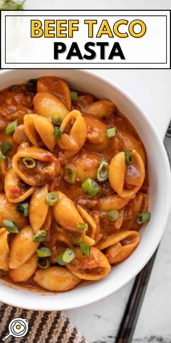 image d'épingle de pâtes tacos au bœuf