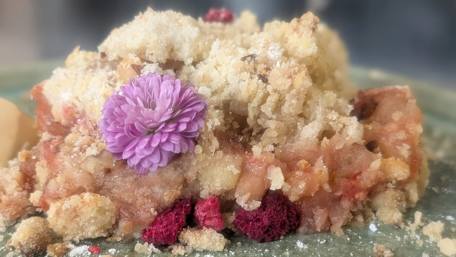 Crumble aux fruits de Trisha : Aujourd'hui
