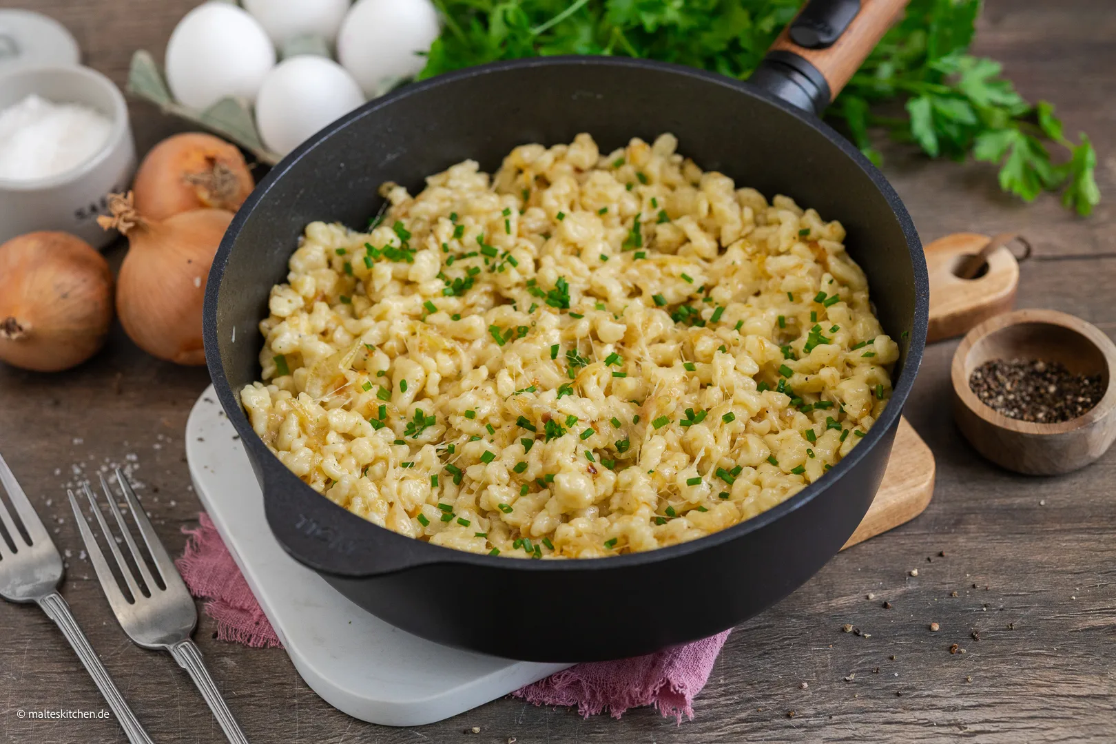 Préparez votre propre spaetzle au fromage : voici comment préparer le classique