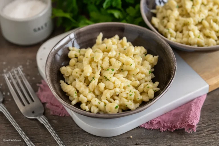 Spaetzle ou knöpfle maison | Pâte à spaetzles