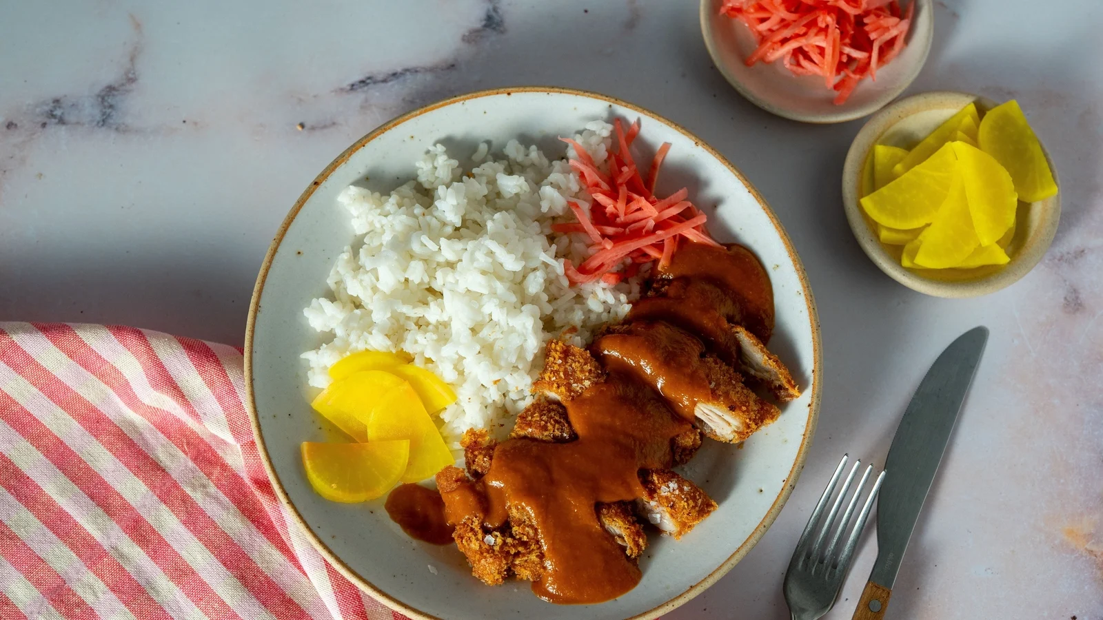 Curry de poulet katsu d'Eva Pau