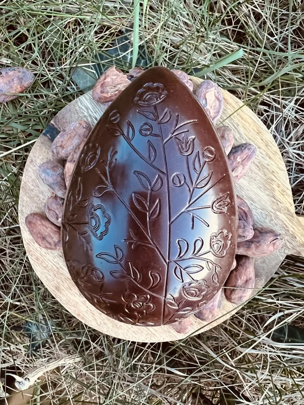 Oeuf de Pâques en chocolat