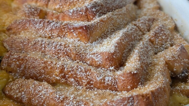Le pudding au pain et au beurre classique de Shane Smith : aujourd'hui