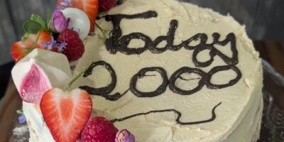 Gâteau de fête de Kevin : Aujourd'hui