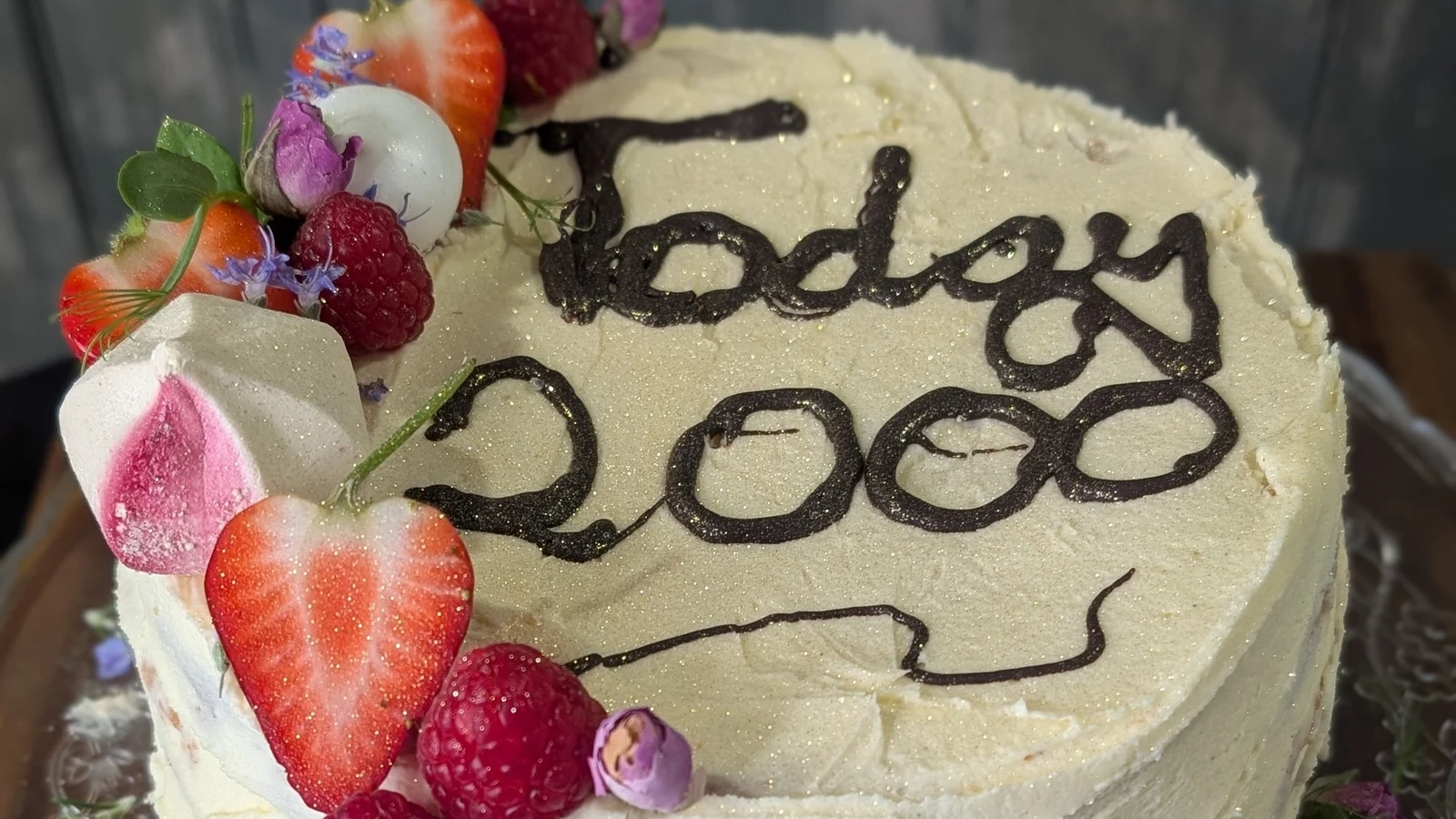 Gâteau de fête de Kevin : Aujourd'hui