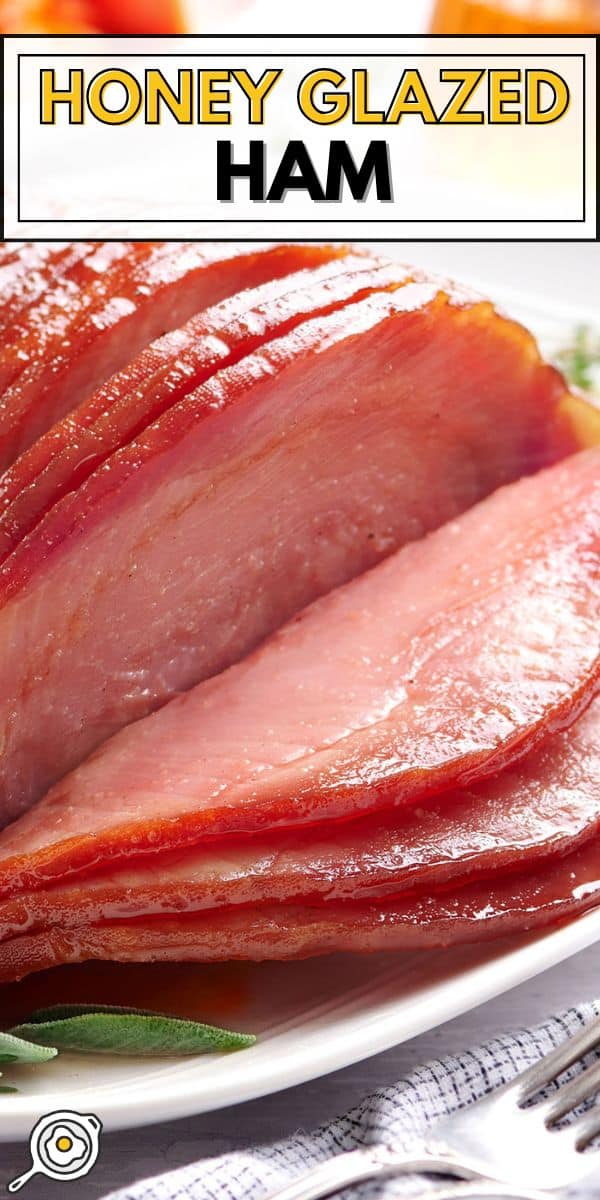 image d'épingle de jambon glacé au miel