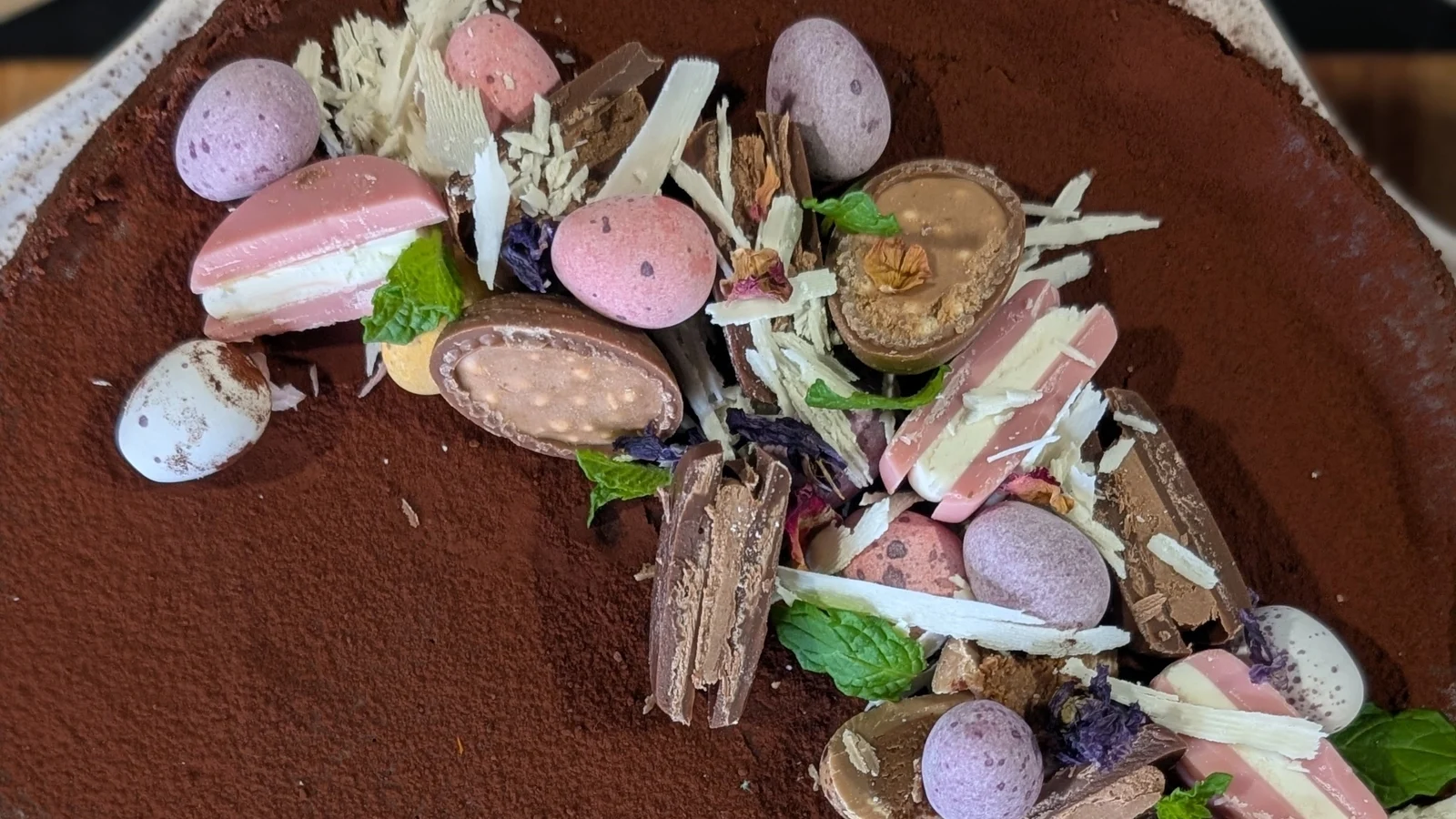 Cheesecake au chocolat et au malt cuit au four d'Aisling Larkin : aujourd'hui