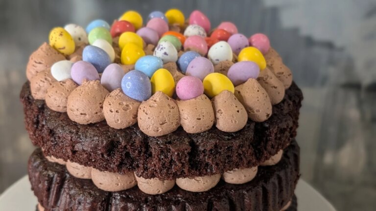 Gâteau au fondant au chocolat de Pâques de Shane Smith : aujourd'hui