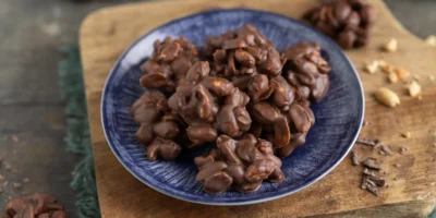 Montagnes de cacahuètes au chocolat