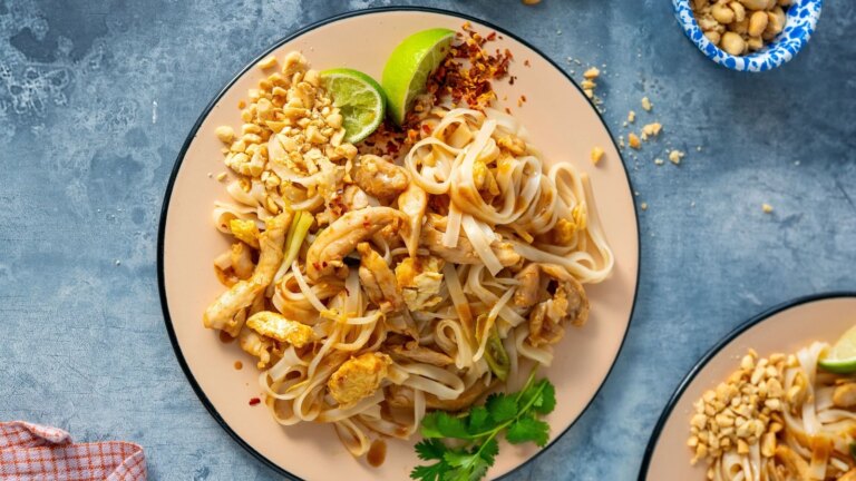 Pad Thaï au poulet d'Eva Pau